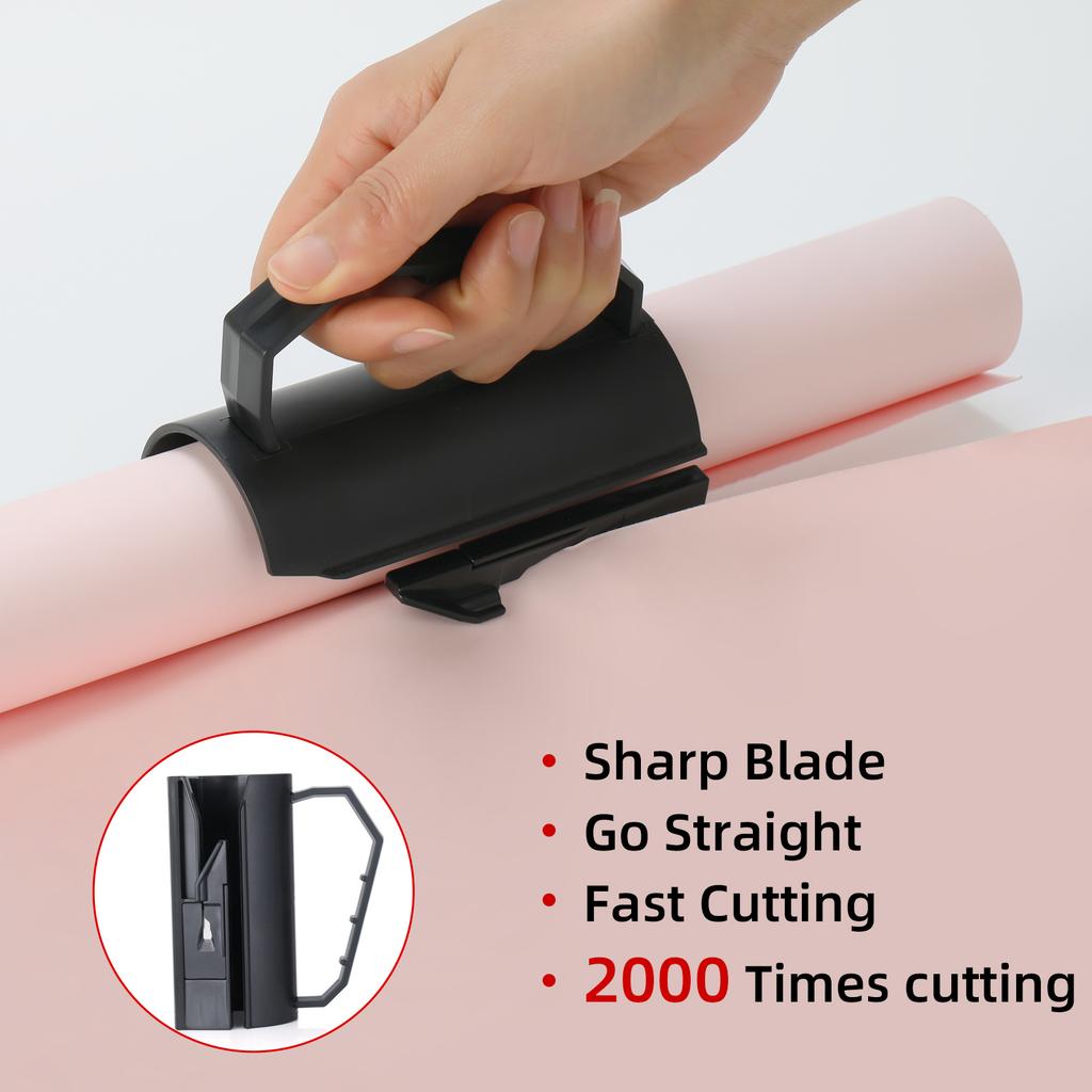 Portable Mini Paper Cutting Machine with Handle for Gift Wrapping Christmas Packaging DIY Crafts Home Office Manual Cutter Tool