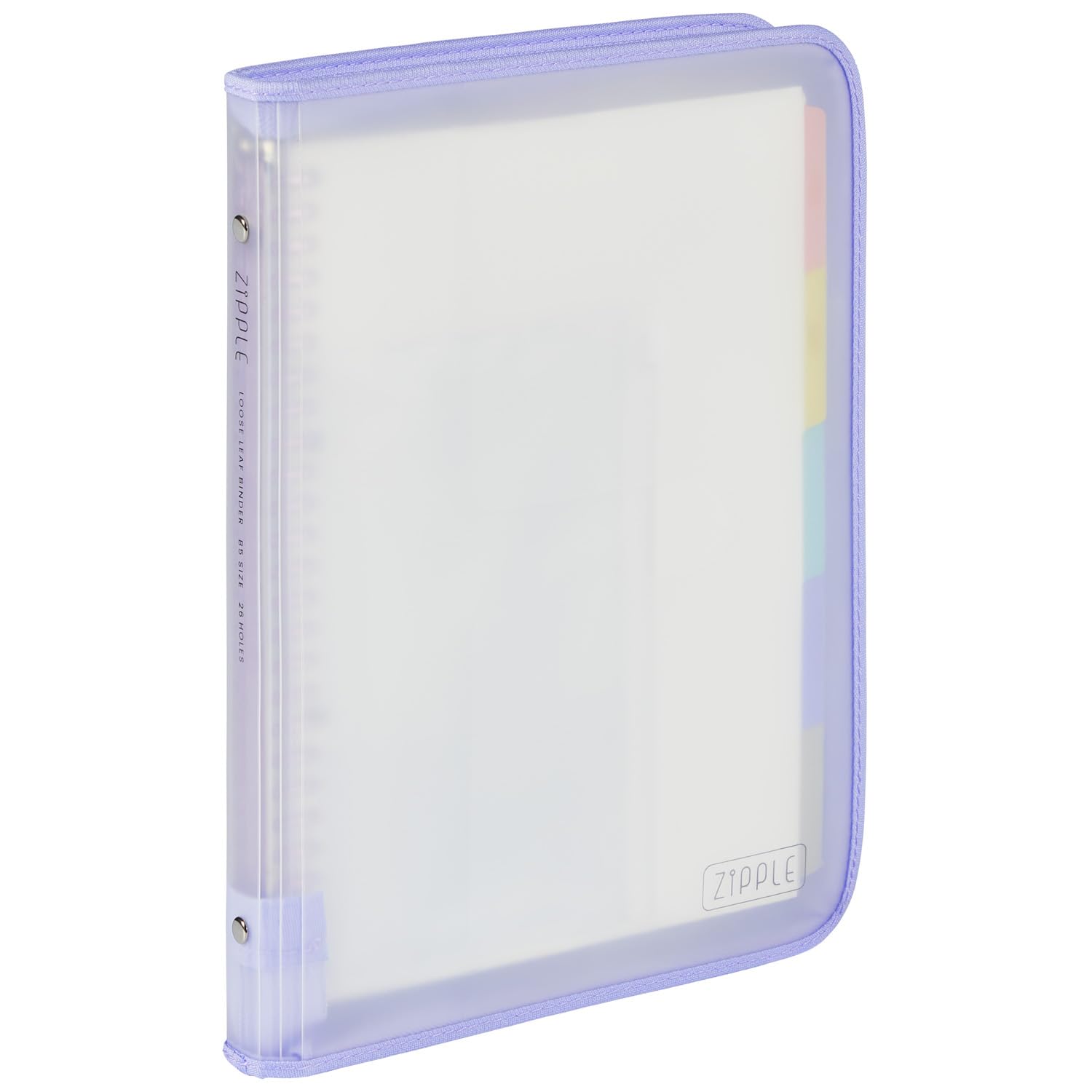 

Maruman Loose-Leaf Binder, Zipple, B5, 26-hole, Purple, F619-10 фиолетовый