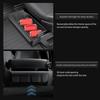 Pack of 2 Silicone Hide Storage Tray Box Under Seat Organizer for 2023-2025 Waterproof Quick Installation