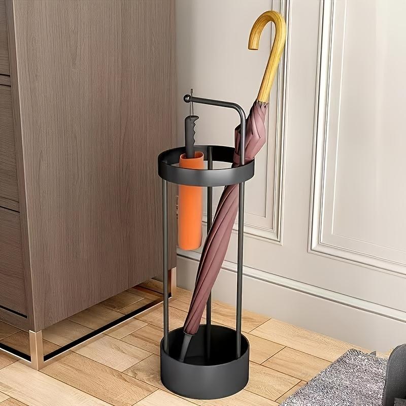 Nordic Style Metal Umbrella Stand Crutch Stand Homeschool and Commercial Use Umbrella Stand at Entrance Freestanding Umbrella Storage