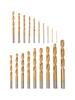 For Bench Drill 1-10mm Drill Bits 19Pcs Drill Bit Set High Speed Processing Easy To Chip High Speed Processing