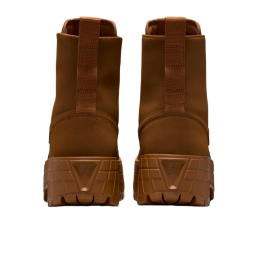Botas Air Jordan 1 Brooklyn Light British Tan para Mujer Marrón IO8742-281