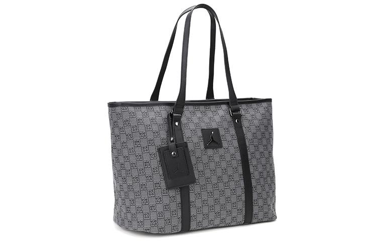 Jordan Water Repellent Fabric Tote Bag, Shopping Bag, Handbag, Shoulder Bag Men's Gray HF1890-070