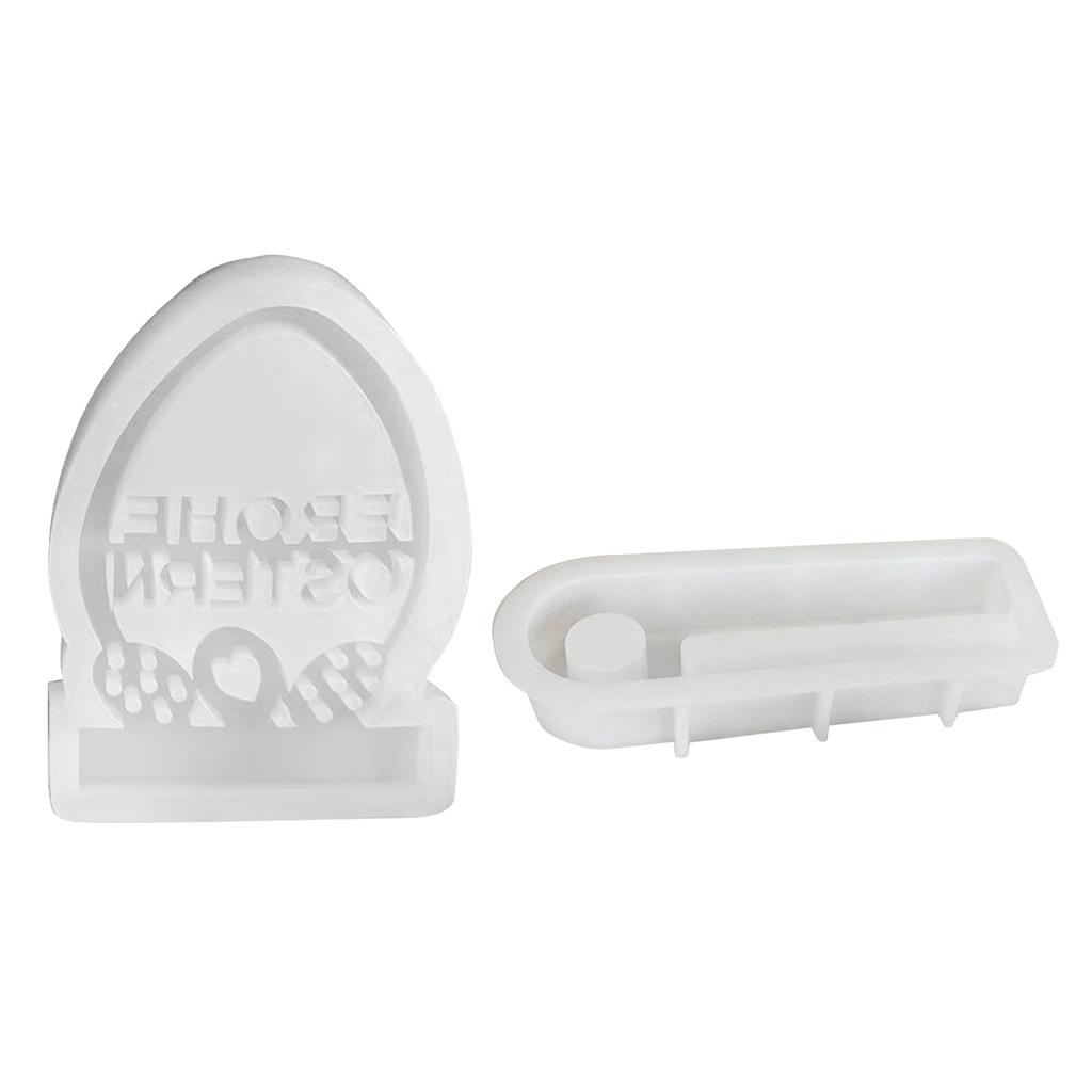 Silicone Moulds Easter Egg Flower Basket Candlesticks Resin Molds Candle Holder Casting Mould DIY Concrete Molds