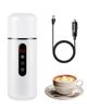 JuKLife Car Electric DC Temperature Adjustable from To Perfect for Car Long and Double Walled and Includes Japanese Instruction Manual Kettle, 420ml,