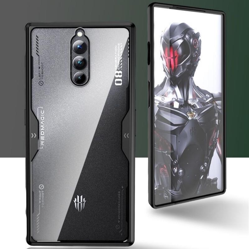 For Red Magic 8S Pro Case Transparent Cover For NUBIA Red Magic 8 8Pro+ Shockproof Clear Bumper Antiknock Crystal Capa Fundas