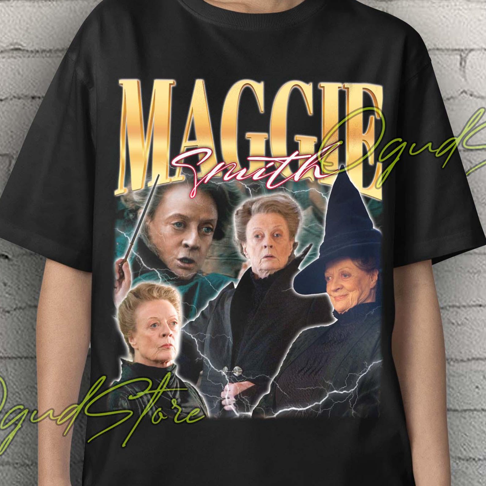 Maggie Smith Shirt, Maggie Smith Vintage Tshirt, Maggie Smith Tees, Maggie Smith Tribute Gift, Maggie Smith Poster, Maggie Smith McGonagall 3XL
