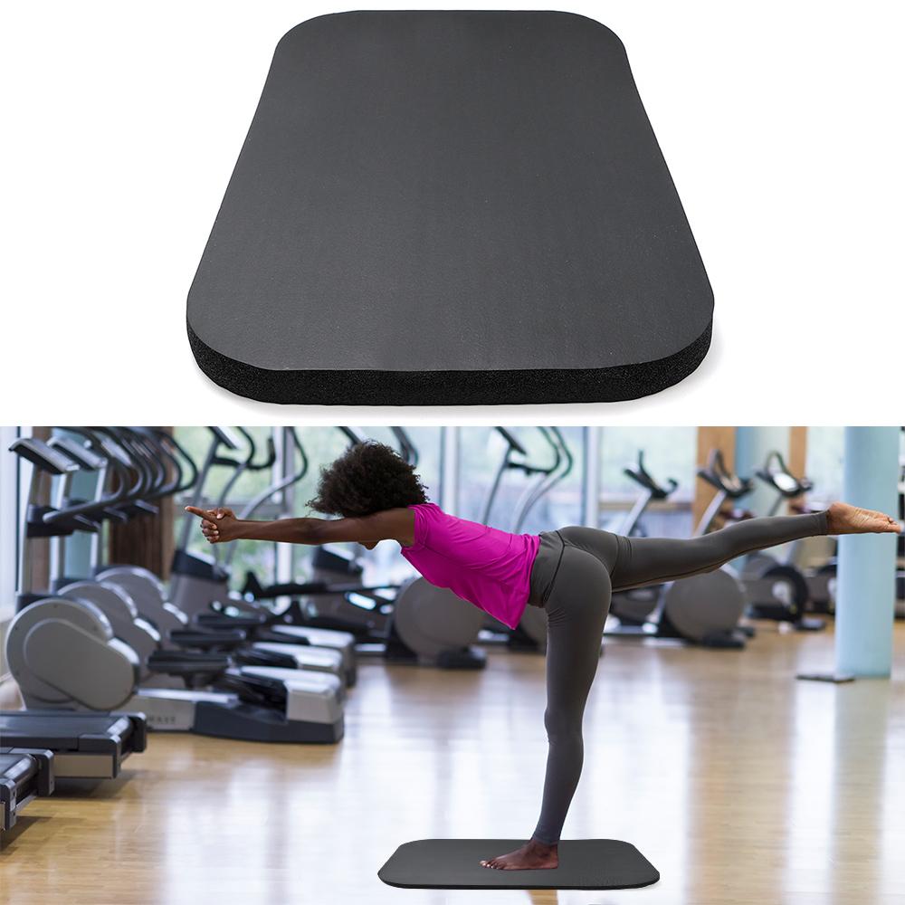 

Fitness Knee Pad Cushion Wrist Foam Cushions Mats Knee Non-Slip Yoga Mat чорний