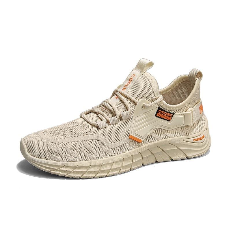 

Men s new summer breathable mesh shoes low-top fly-woven sports mesh shoes fashionable running trendy shoes one 2025 44