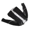 Sauna Jacket Zipper Body Shaping Rapid Thermal Cycling Elastic Sweat Sauna Jacket for Exercising Silver Inner with Long
