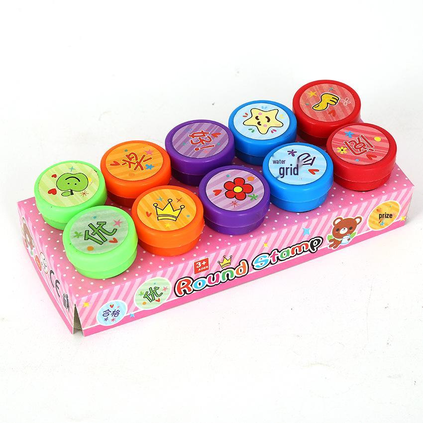 Children's Fun Animal Stamp Set: Valentine's Day & Christmas Edition