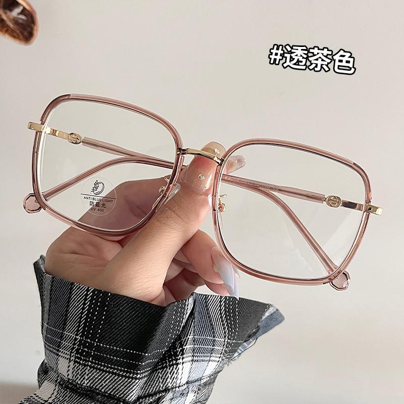 

New Style Eyeglasses Frame Square Shape Blue Light Blocking Glass Frames For Women Vintage Retro Glasses Women