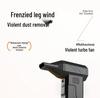 13 Turbo 10,000 RPM Brushless Motor Handheld Blower: Powerful Fan for Dust Removal & Camping