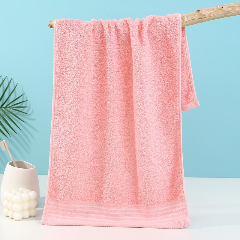 Absorbent, non-shedding bamboo fiber towel: superior to pure cotton towels for bath use.