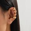 Ingemark 4Pcs/Set Small Mini C Shape Round Ear Clip Earrings for Women Trendy Charms No Piercing Cuff Earrings Daily Jewelry New