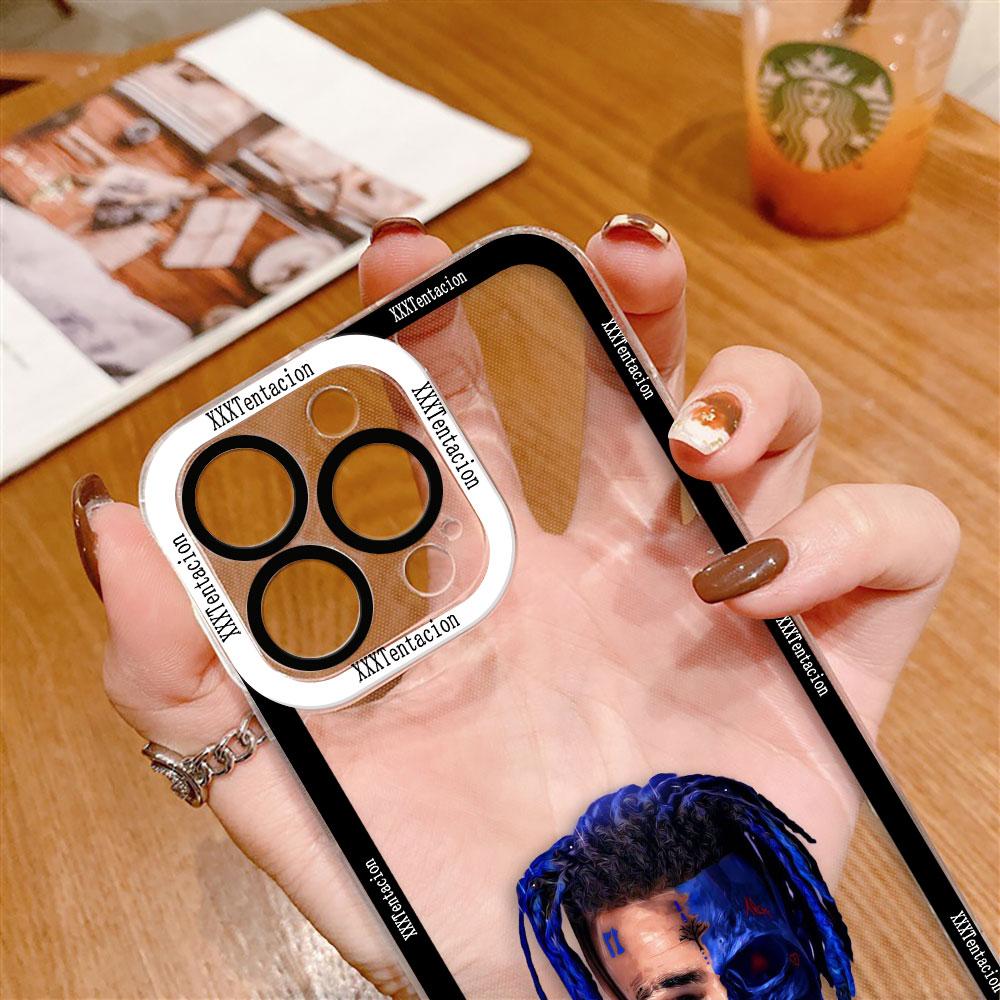 Rapper 17 X-XXXTentacion Clear Phone Case For Samsung Galaxy S26 S25 S24 S23 S22 S21 S20 FE S10 PLUS S30 S11 ULTRA EDGE Case