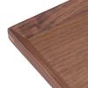 Rectangle Tea Tray Matte Rectangular Plate Simple Style Wooden  Tray  Fruit Storage