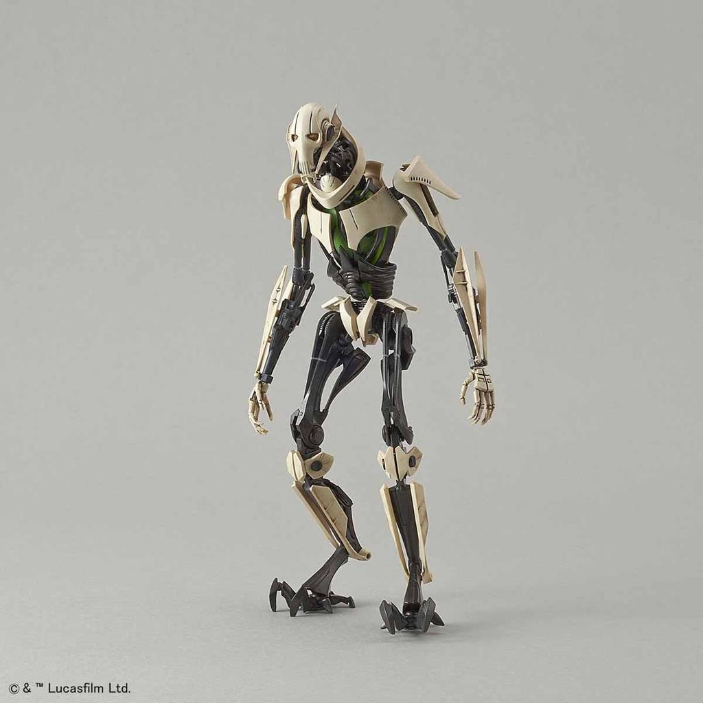Star Wars General Grievous Scale Plastic Model 1/12 Pre-colored