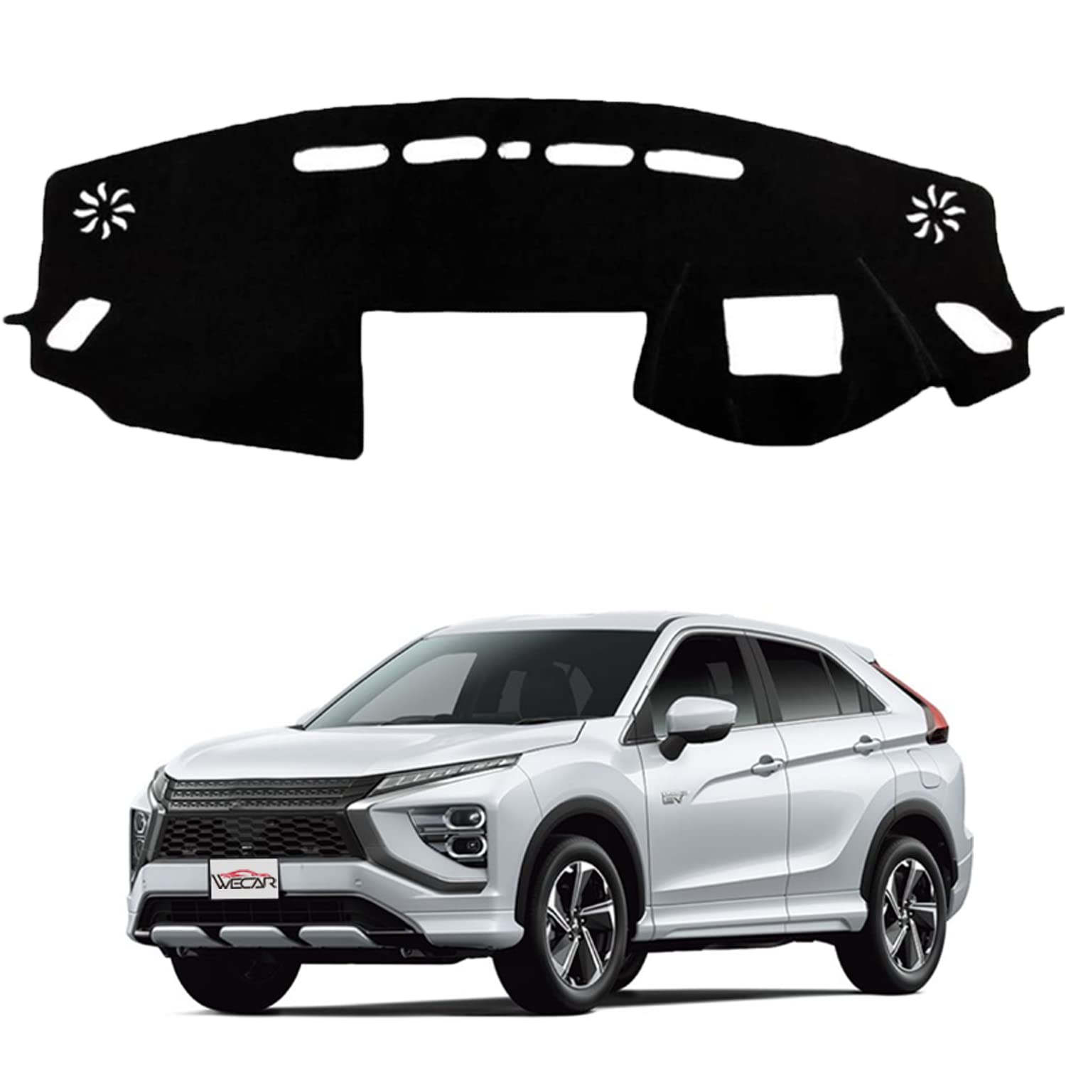 

Коврик на приборную панель WeCar, Mitsubishi Eclipse Cross ECLIPSE CROSS (2017-2022 гг.), Коврик на приборную панель, Накладка на приборную панель, УФ