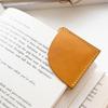 Protector Student PU Leather Handcrafted Teacher Gift Reading Marker Bookmarks Corner Page Marker