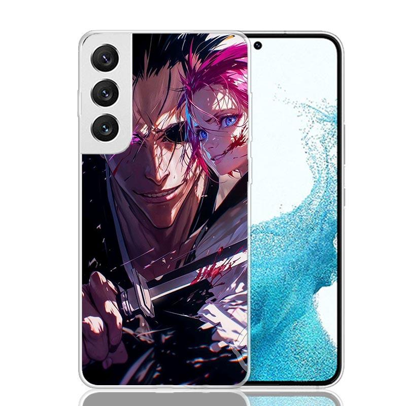Zaraki Kenpachi Bleach Phone Case For Samsung Galaxy S26 S25 Edge S24 S23 FE S22 Ultra S21 Plus S20 + Fundas Cover Coque Galaxy