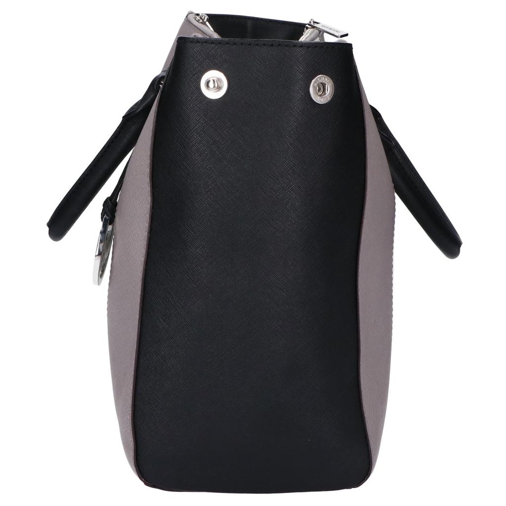 MICHAEL KORS [Excellent Condition] 30T4SJTS7L Leather 2-Way Shoulder Bag Tote Bag Gray / White / BlackUsed