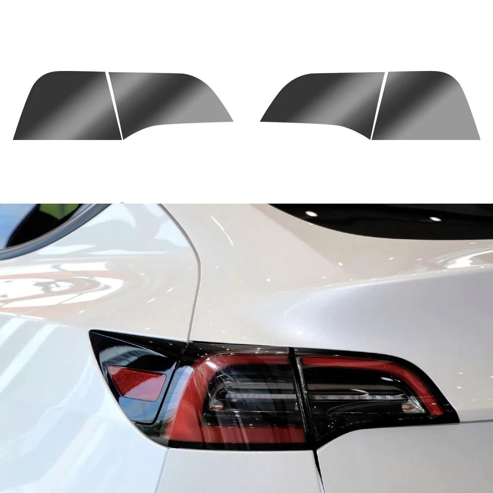 For Tesla Model Y - Lamp Protector High Quality Tpu Protective Film Car Accessorices for Headlight Fog Rear Tail Lights