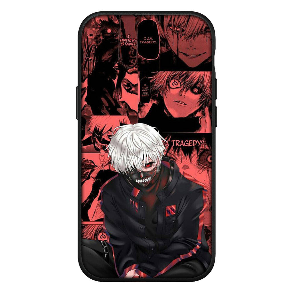 

для iPhone 16 15 X XR Samsung Galaxy S24 S23 Plus Xiaomi Redmi Note 13 12 11 Pro Max 10 14 OPPO Huawei Cover Tokyo Ghoul Ken Kaneki Cartoon Phone Case for Samsung Galaxy A34 5G олений