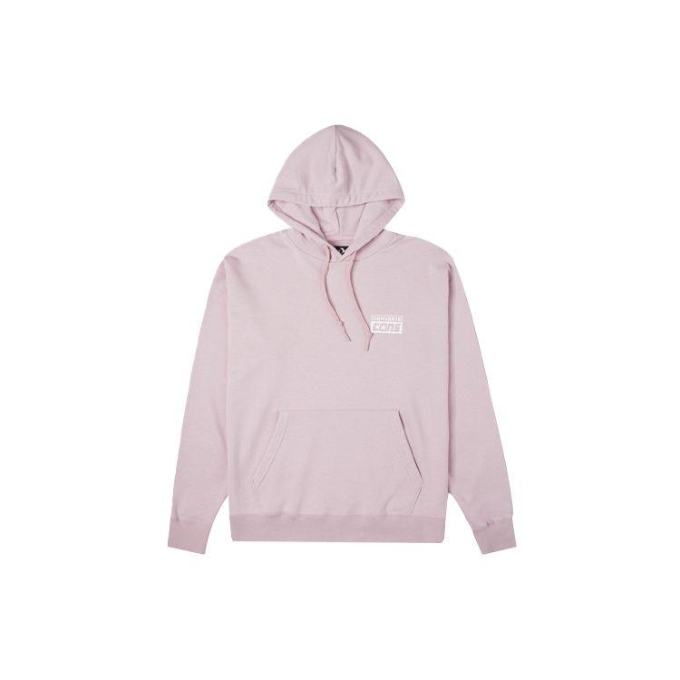 Converse Sweatshirts Men's Pink Hooded Moderate Regular 10023098-A02