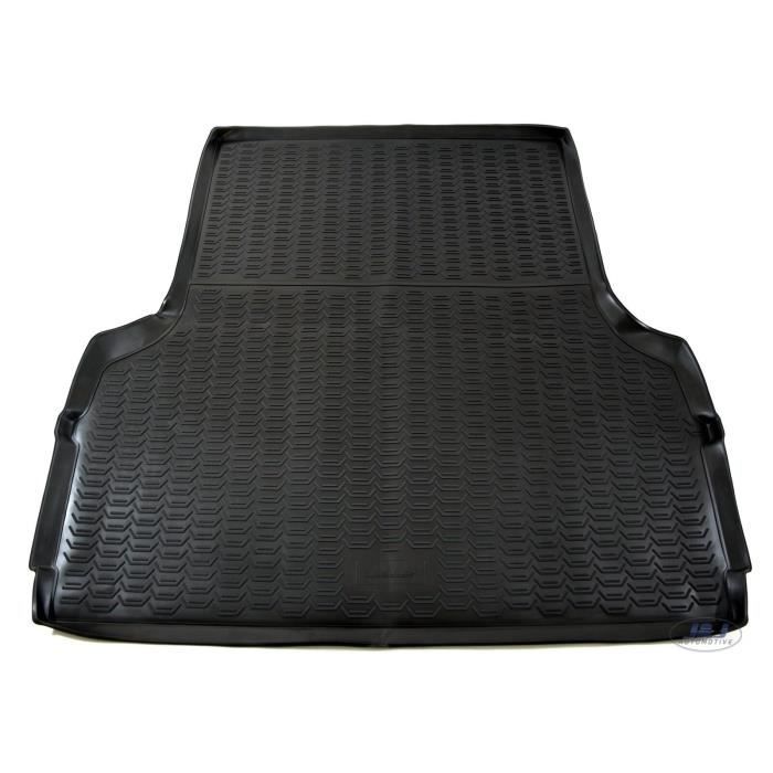 Tapis De Coffre - SCOUTT - Nissan Navara 2010-2016 - Caoutchouc TPE - Imperméable - Antidérapant
