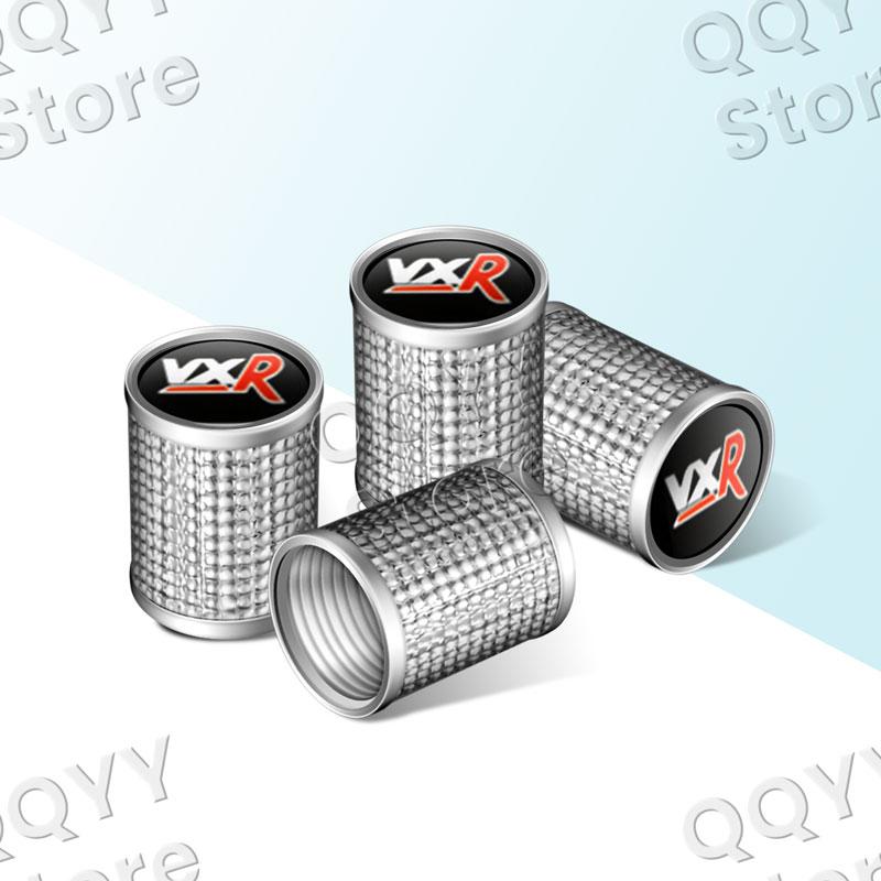 4Pcs Metal VXR Logo Car Wheel Tire Valve Caps Tyre Rim Stem Airdust Covers For Vauxhall Opel Astra H J Insignia Zafira Corsa D