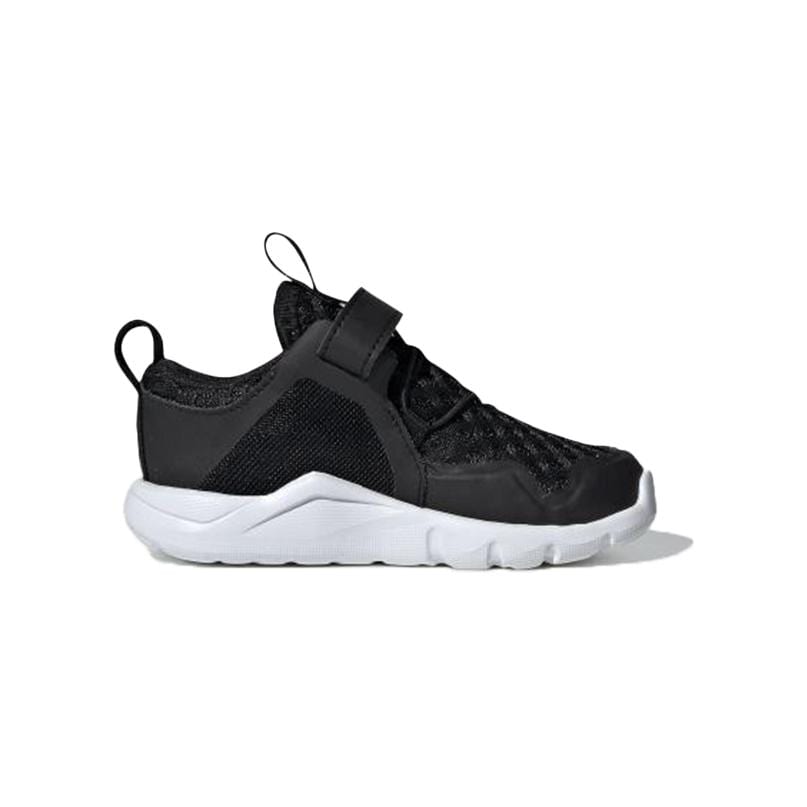 Adidas Rapidafle Abrasion Resistant Breathable Low top Toddler Shoes Black White Infant And Toddler G28706