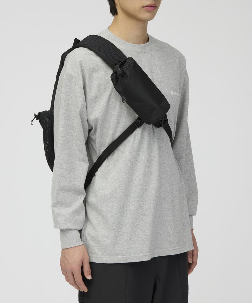 Snow Peak Grid Sling Bag (Black)