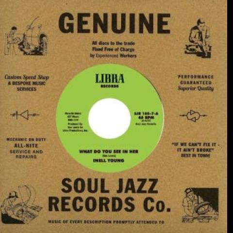 7inch Record INELL YOUNG What Do You See In Her I Remember SJR1857 Soul Jazz Recor 1972 UK SoulFunk