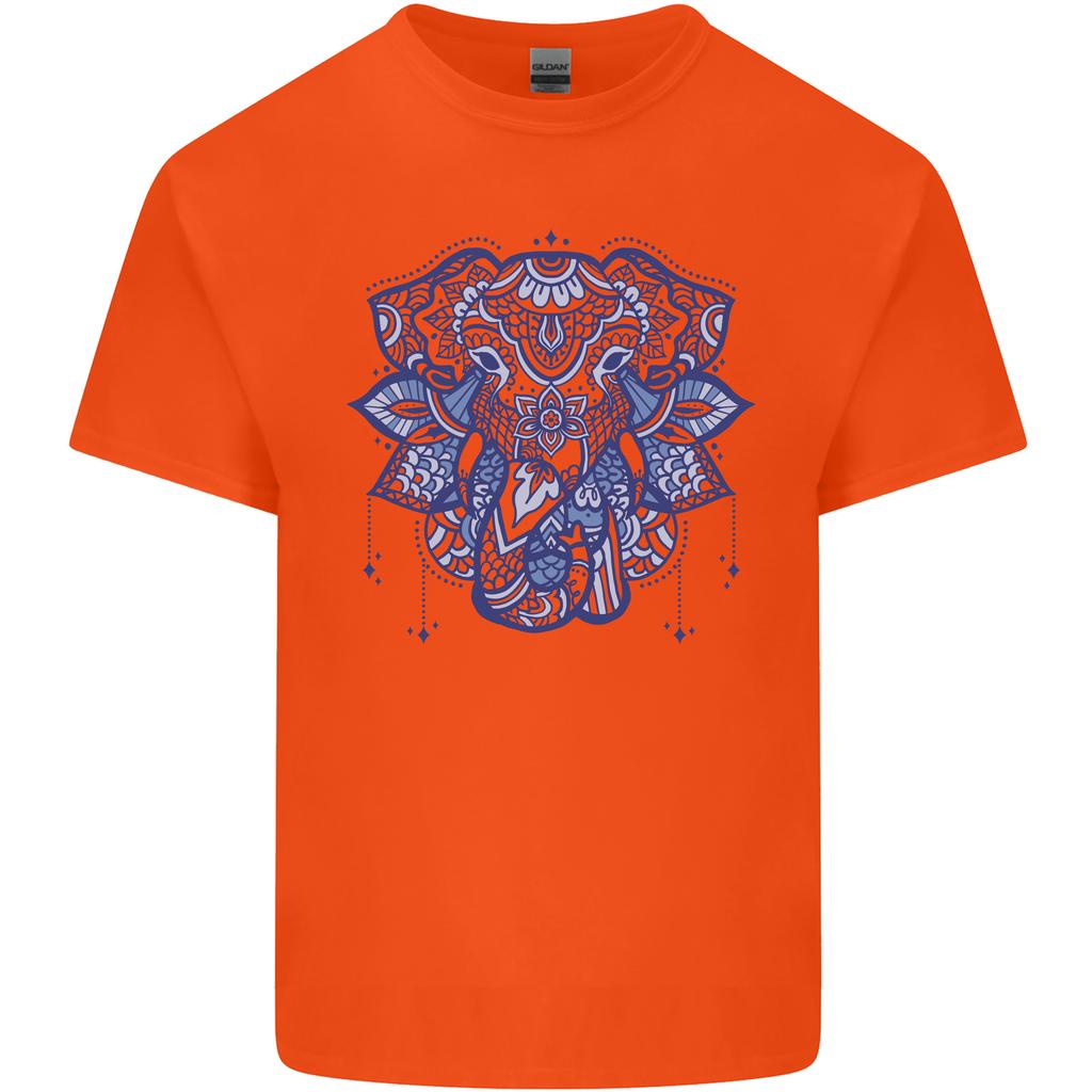 Unisexdala Art Elephant Unisexs Light Cotton TShirt