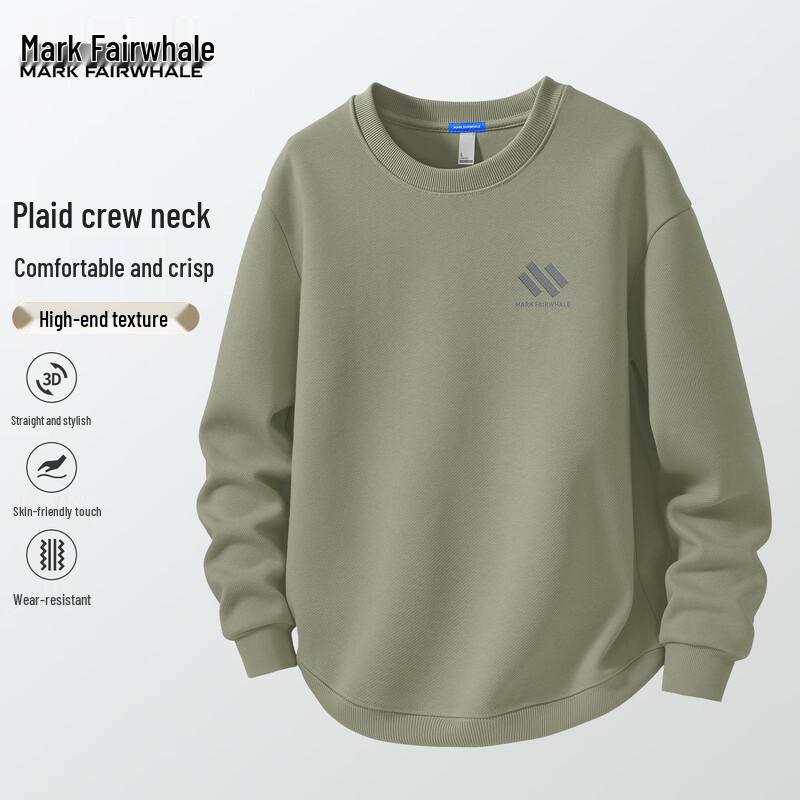 

Мужской свитшот Mark Fairwhale 2025 с круглым вырезом, свободного кроя 2XL