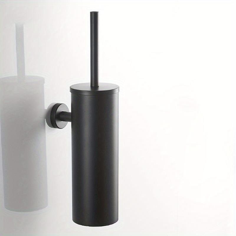 NEU Toilettenbürste mit Halter für Badezimmer Toilettenbürstenhalter Toilettenbürstenreiniger Wand-Toilettenbürste Schwarz
