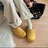 Fashion Crestar Winter Fuzzy Slipper For Women Indoor Waterproof Non-slip Keep Warm Cotton Shoes Unisex Cozy Soft Plush Houes Slippers