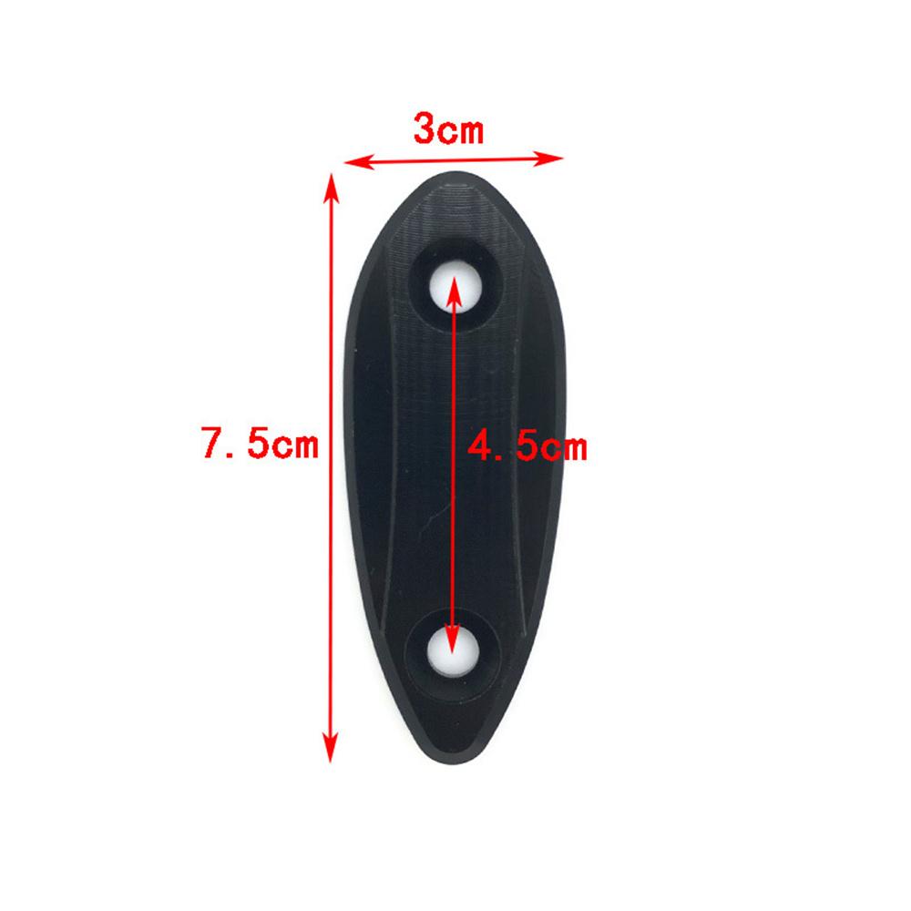 2x Rearview Mirror Block Off Plate Code Base For Kawasaki ZX6R 09-15 ZX25R 21-23