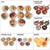 1PC Random Chinese  Accessories  DIY Kitchen Miniature  house Dollhouse Decoration Fake Food