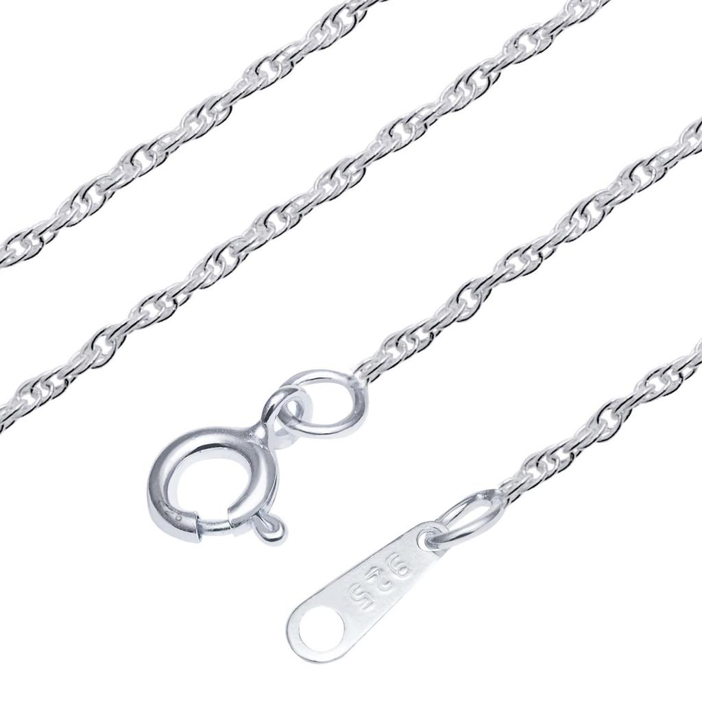 [Sears] Sterling Silver 925 Rope Chain, 1.3mm width, 45cm, sr25-45
