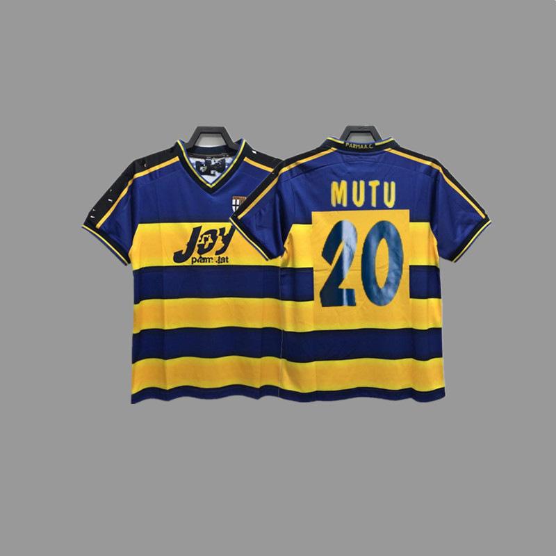 Parma Retro Trikot Fußballtrikot Klassisch Nostalgisch Zola Cannavaro Buffon Gilardino Trikot