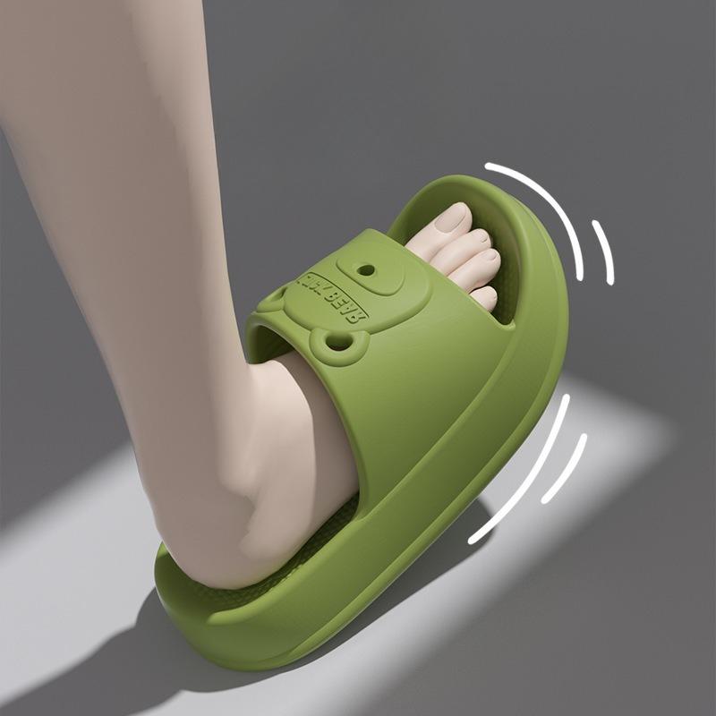 Cartoon Shoes - Home Use Beach Soft-soled Sandals for Men and Women, Slip-on Style
