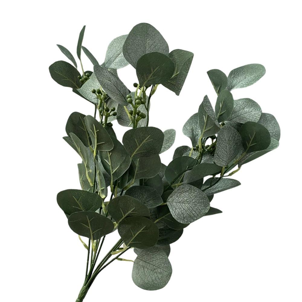 9 Branches Artificial Apple Leaves Multicolor Decorative Leaf Faux Plant Leaves  Home Decoration