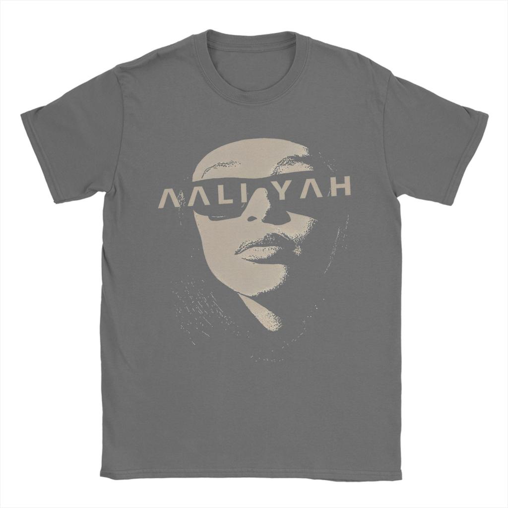 Aaliyah Sunglasses Tee Shirt for Men Women Graphic Album Music Printed T Shirts  Cotton Clothing