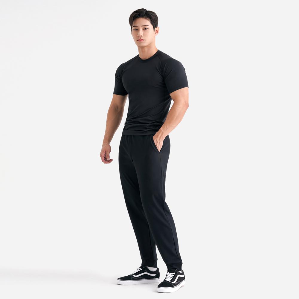 SKULLPIG Smp25071-01 Addiction Fleece-Lined Jogger Pants Black