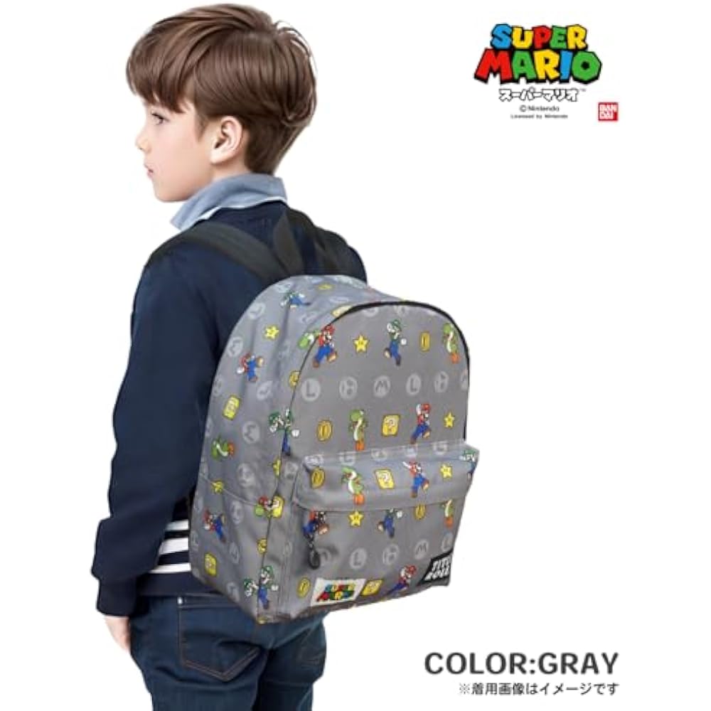 [TITLE ROLE] [TITLE ROLE] backpack SUPER MARIO (Super Mario) KIDS Jump & Run Kids Red