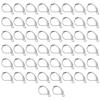 50Pcs Earring Hooks Easily Wear Color Lasting French Leverback Earwires for Earring Designs DIY