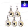 1-10PCS Mini Fishing Lure Light LED Deep Drop Underwater Eye Shape Fishing Squid Fishing Bait Luminous Lure for Attracting Fish