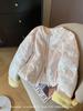 2024 Winter Women's Sequin Embroidered Down Jacket with Mink Velvet Splice - New Chinese National Style
